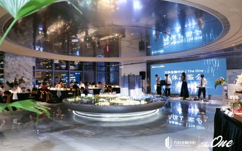 俯瞰城市中轴景观 万科金融中心｜The One展示区开放