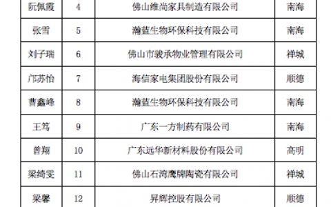 晋级名单出炉！佛山首届金牌人力资源服务大赛初赛落幕