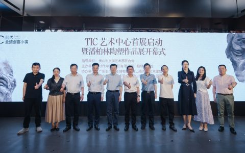 TIC艺术中心首展启动暨潘柏林陶塑作品展开幕式圆满举行