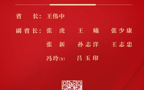 广东省人民政府省长、副省长名单（附简历）