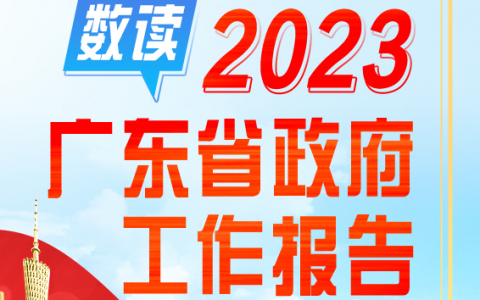 一图看懂丨2023年广东省政府工作报告