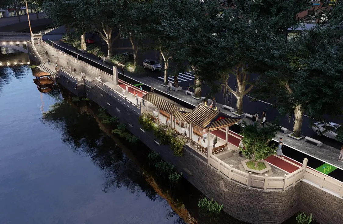 盘活禅城优秀文化资源，汾流古渡片区历史景观复建项目正式启动