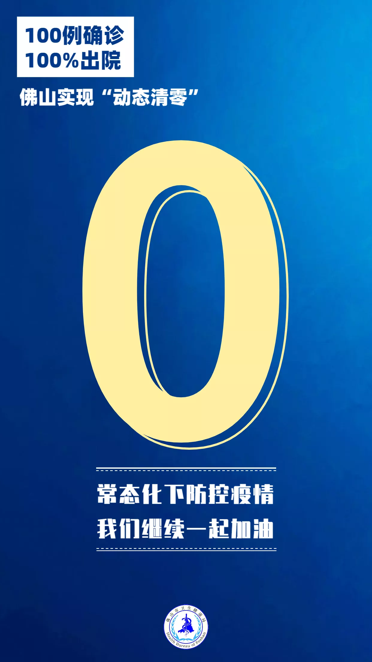 今日，佛山最后一例确诊病例出院