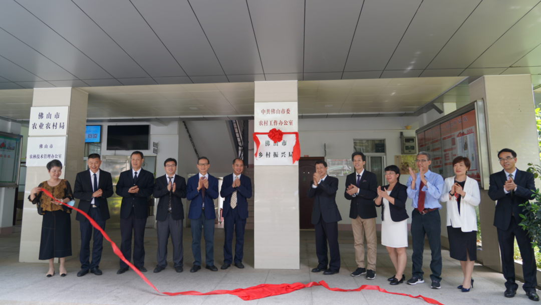 佛山市乡村振兴局挂牌成立