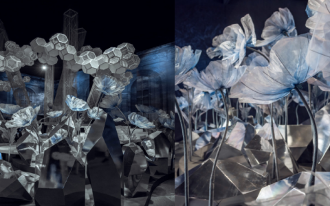 龙光·天誉丨高定美学纸艺展，灯湖首秀