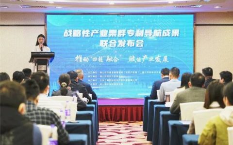 引领高质量发展！佛山发布三大战略性产业集群专利导航成果